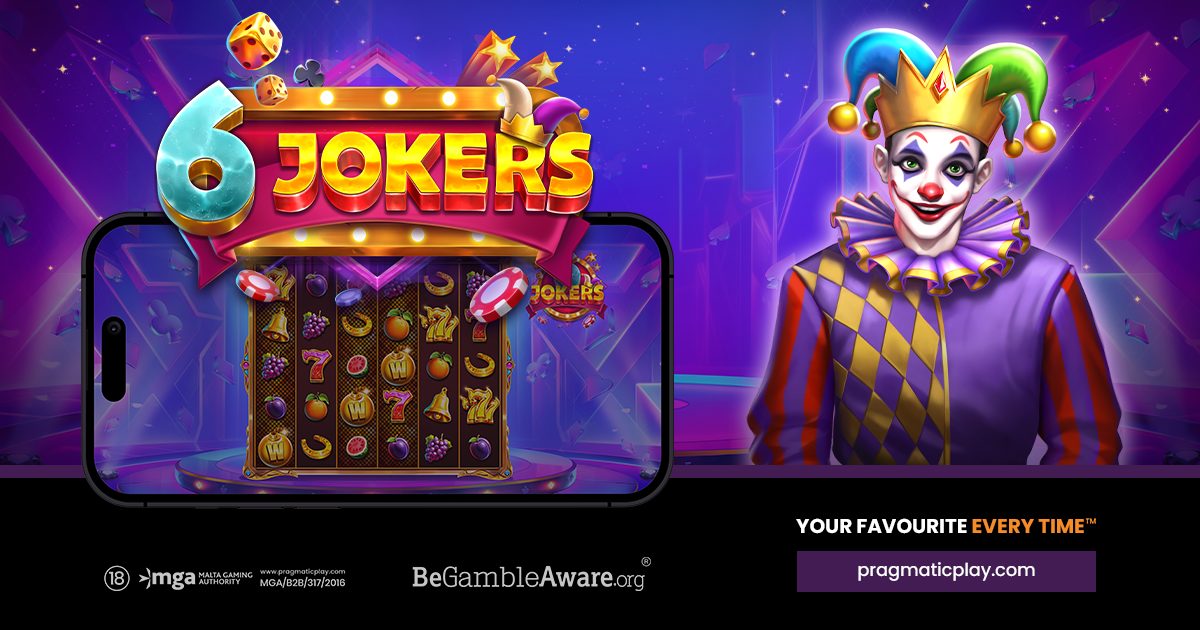 Pragmatic Play Lifts the Curtain on 6 Jokers
