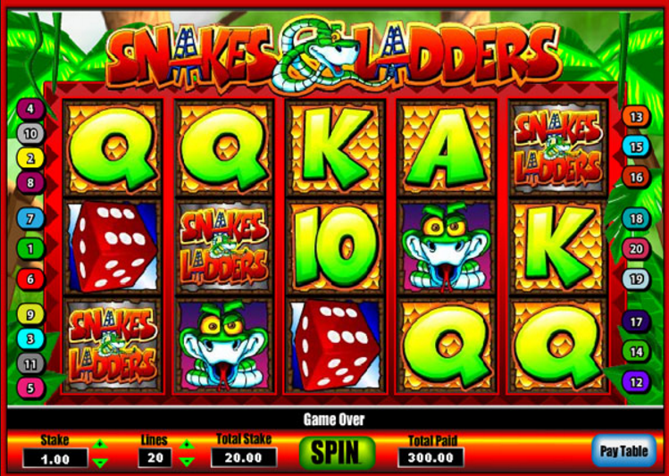 Play Snakes And Ladders Slot For Real Money PlayCashGames.co.uk