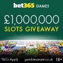 £1M Slot Giveaway At Bet365 This February