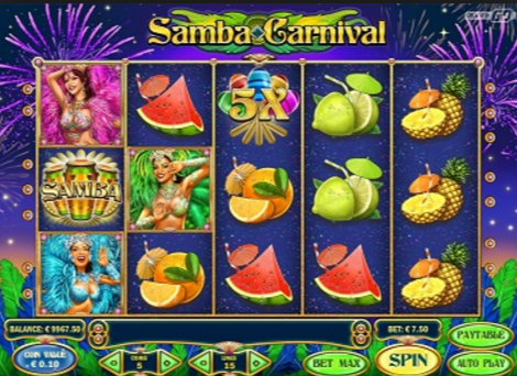 Play N Go Release Second Slot Of 2016 Samba Carnival