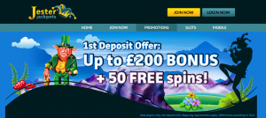 Free Spins And Bonuses At Jester Jackpots