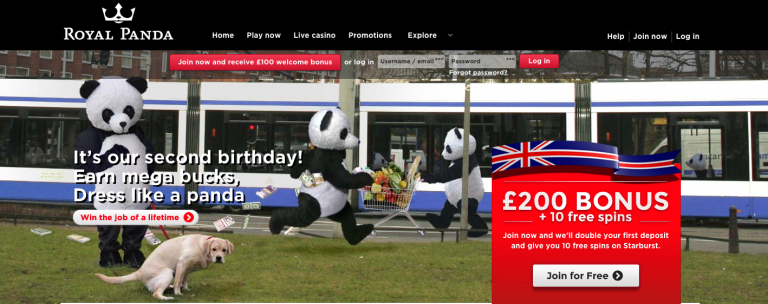 Royal Panda Are Celebrating Their Second Birthday With Free Spins Battle