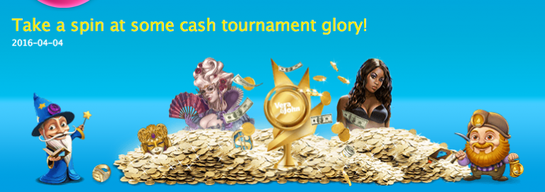 Free Slot Tournament Throughout April At Vera & John