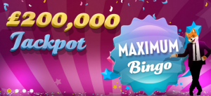 Foxy Bingo Unveils Brand New £200,000 ‘Maximum Bingo’ Promotion!