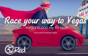 Win A Trip To Vegas At 32Red This April