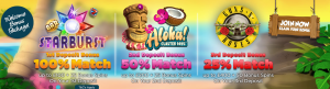 Play Top NetEnt Slots Across Your First 3 Deposits At Reel Island