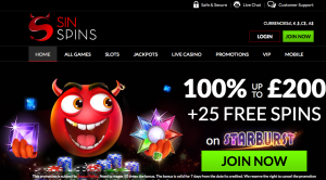 Play The Cheeky Devil At New Sin Spins 