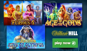 William Hill Launches Three Playtech Age Of Gods Slots