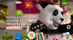 Win big with Aloha Cluster Pays at Royal Panda