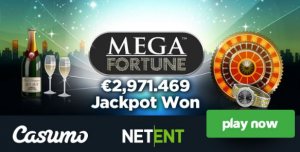 Lucky Casumo player scoops €2.9 million MegaFortune jackpot!