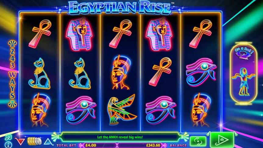 egyptian rise игровой автомат