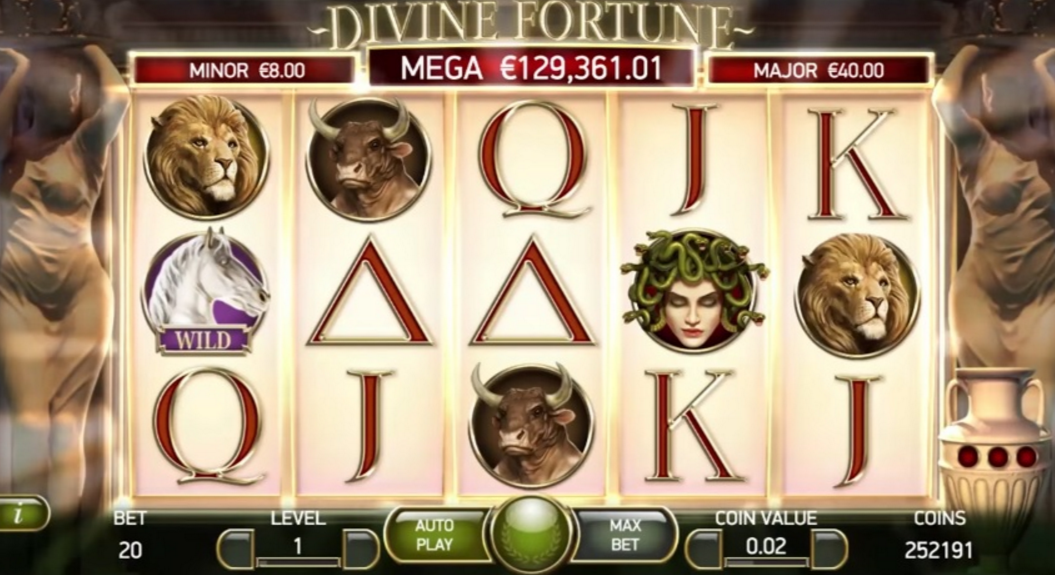 NetEnt’s Divine Fortune Launches