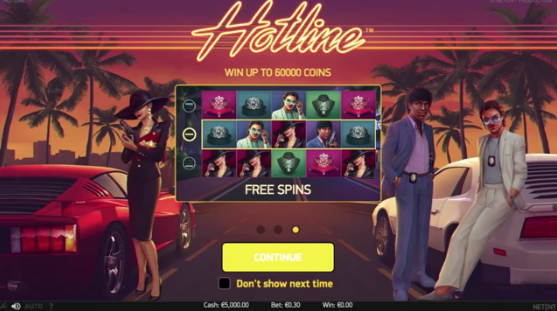 NetEnt Releases Sneak Peek Of Hotline Slot