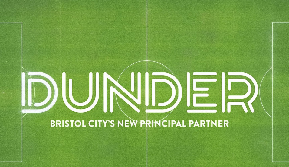 Dunder Named As Principal Sponsor Of Bristol City FC