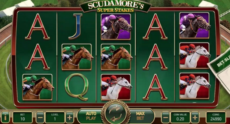 NetEnt Release Scudamores Super Stakes Slot Game