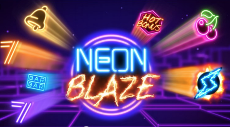 Neon Blaze Revolver Game