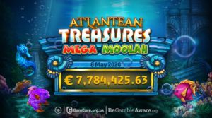 Microgaming’s Atlantean Treasures Mega Moolah Pays Out Its First Mega Jackpot Win