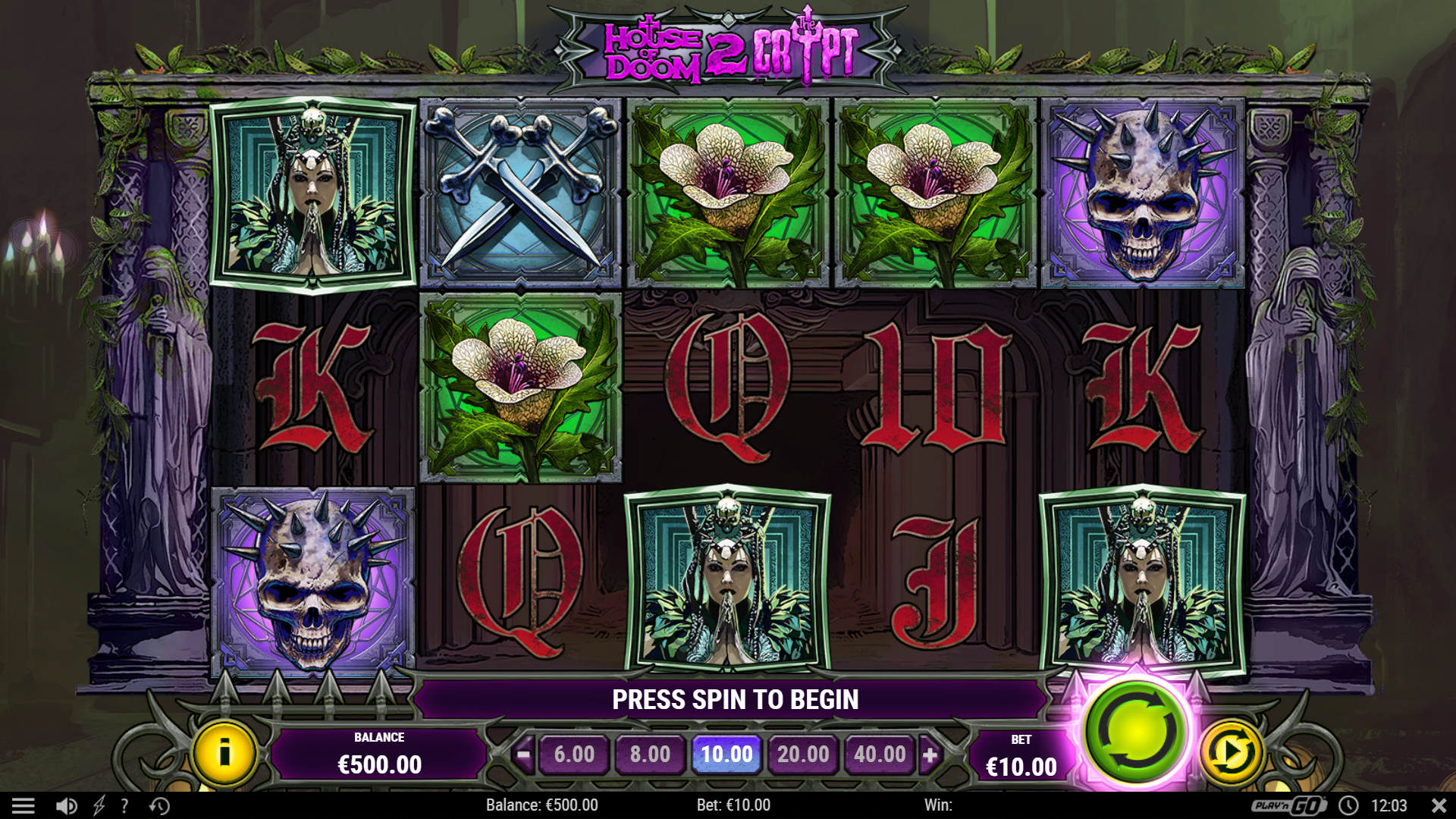 Play N Go Release First Sequel Slot For 2021 House of Doom 2: The Crypt