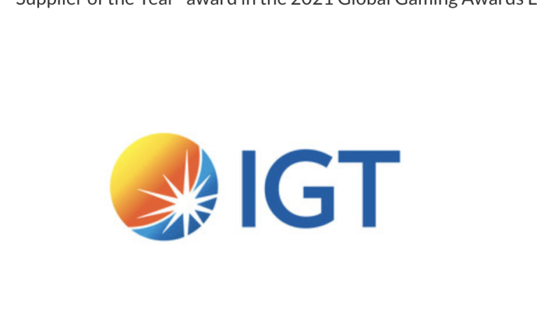 International Gaming Technology (IGT) Win “Casino Supplier of the Year” at the Global Gaming Awards 2021