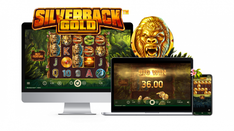 NetEnt Release Silverback Gold Inspired by the Might Silverback Gorilla