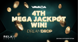 Relax Gaming Announce Fourth Dream Drop Mega Jackpot Winner!
