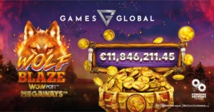 Games Global Celebrates Record €11.8 Million Jackpot Win on Wolf Blaze WowPot! Megaways