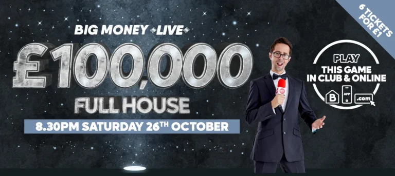 Buzz Bingo Unveils £100,000 'Big Money Live' Event in October 2024